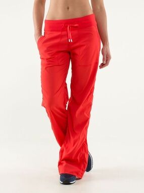 Lululemon Studio Pant II No Liner
Love Red 2013 drawstring cuffed pants baggy
